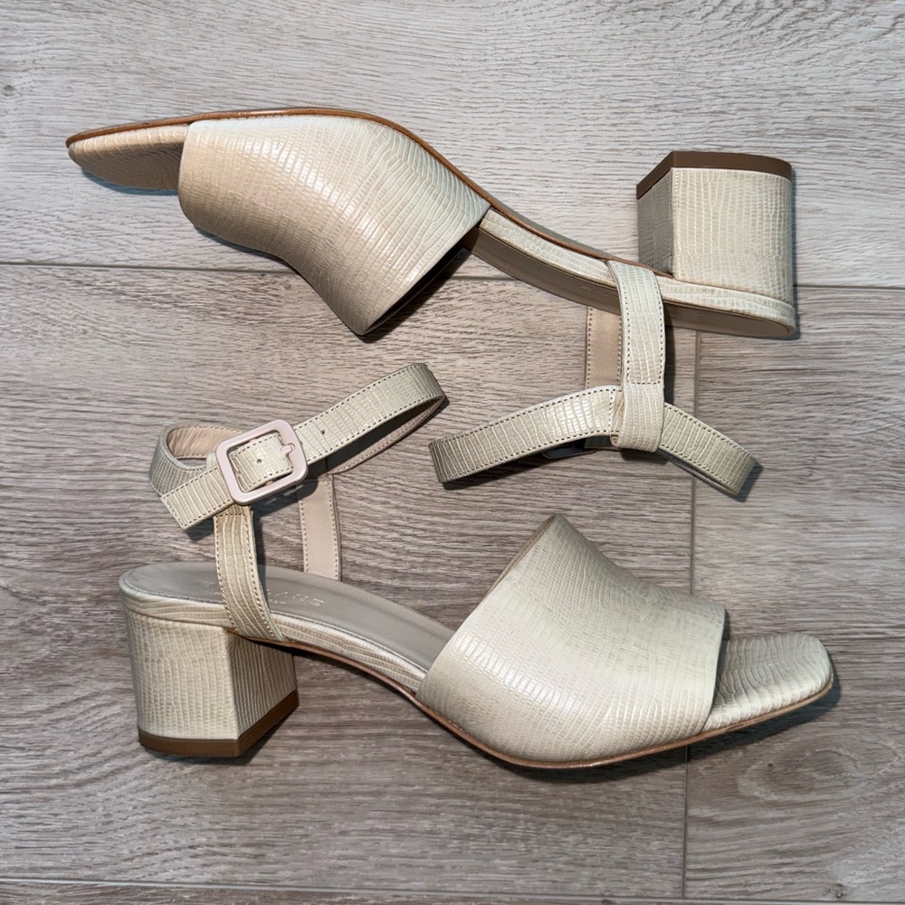 Everlane Leather Kitten Heel
